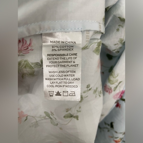 Hill House The Ellie Nap Midi Dress in Pond Floral Light Blue Size 2XL - Picture 10 of 11